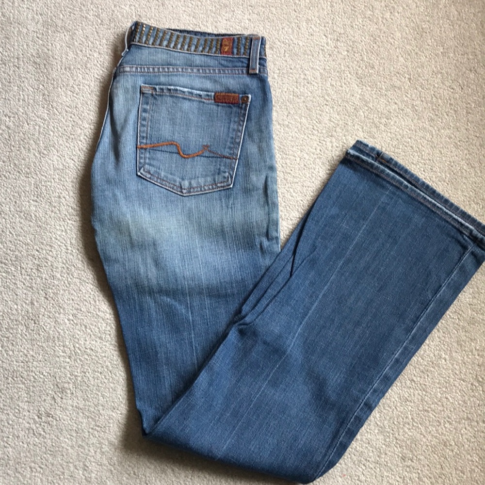 7 for all mankind bootcut denim